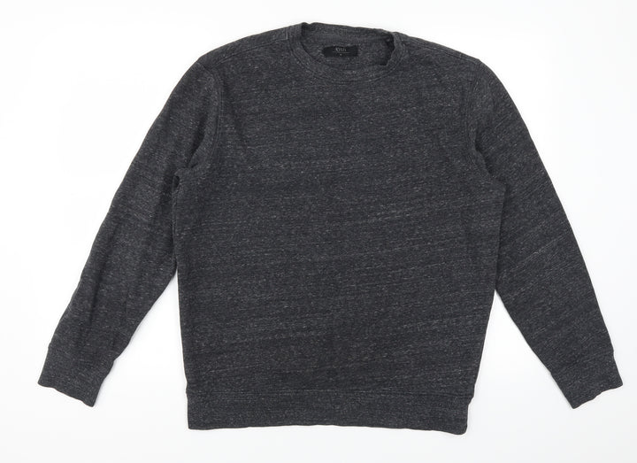 Acw85 Mens Grey Pullover Jumper Size M