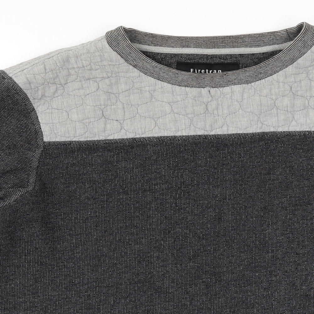 Firetrap Mens Grey   Pullover Jumper Size M