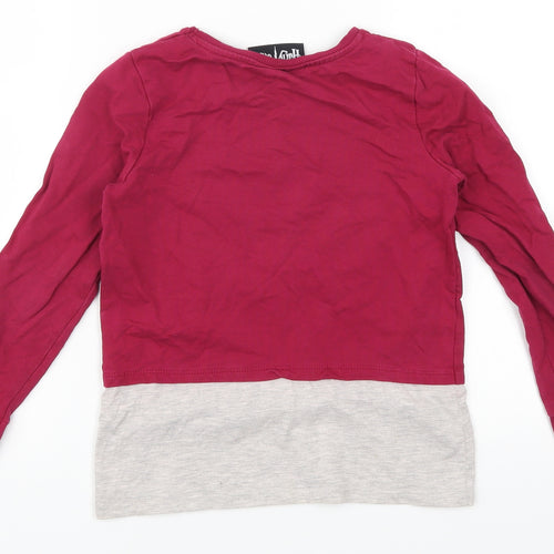 George Girls Purple   Basic T-Shirt Size 7-8 Years  - harry potter