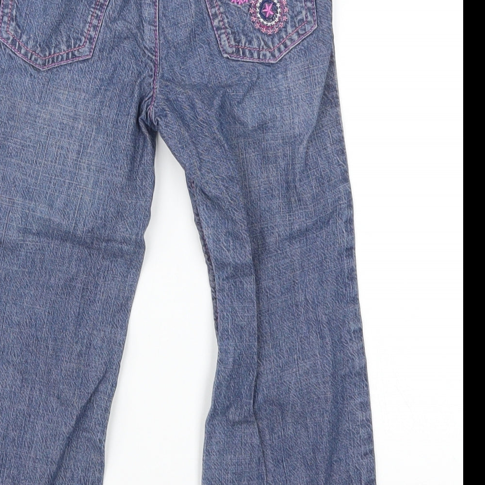 Matalan Girls Blue   Straight Jeans Size 2-3 Years