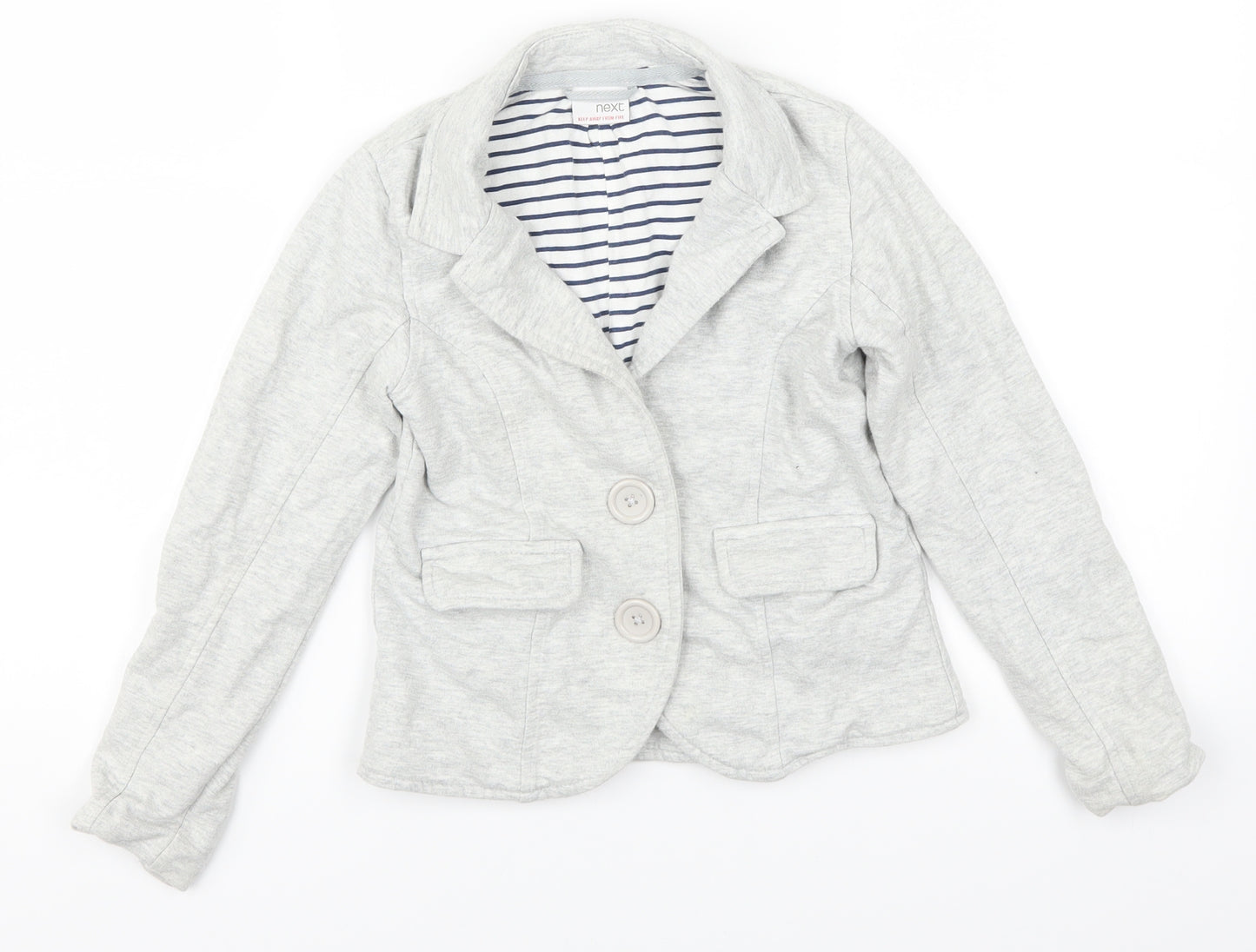 NEXT Girls Grey   Jacket Blazer Size 7 Years