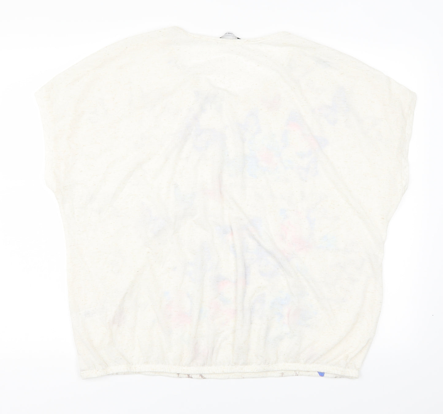 George Womens Ivory   Basic T-Shirt Size 20