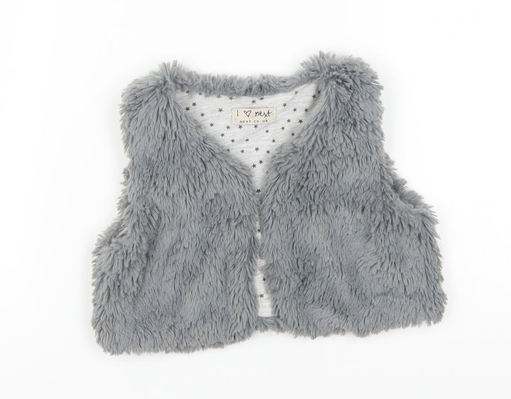 NEXT Baby Grey Jacket Waistcoat Size 12-18 Months
