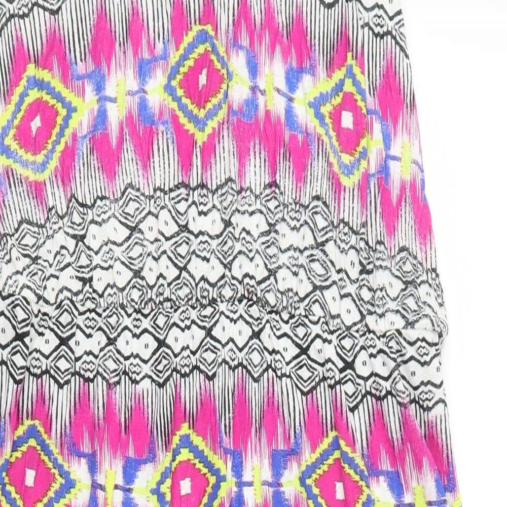 F&F Womens Black Geometric  Maxi  Size 20