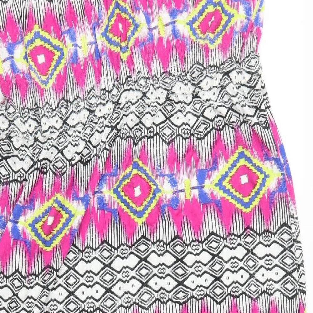 F&F Womens Black Geometric  Maxi  Size 20