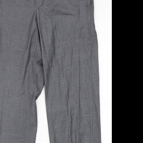 Marks and Spencer Mens Grey   Trousers  Size 34 L31 in