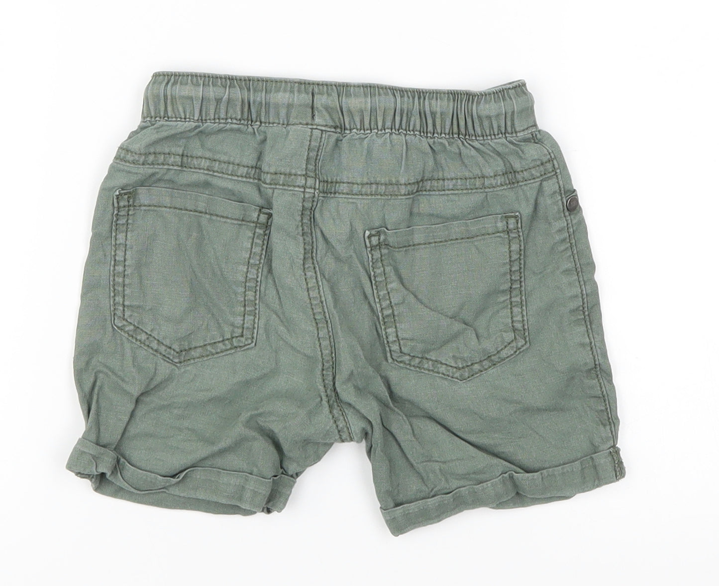 NEXT Boys Green   Cargo Shorts Size 2-3 Years