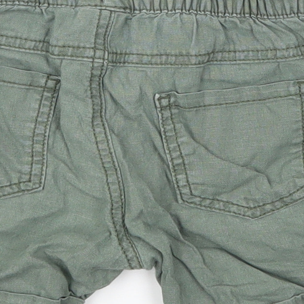 NEXT Boys Green   Cargo Shorts Size 2-3 Years