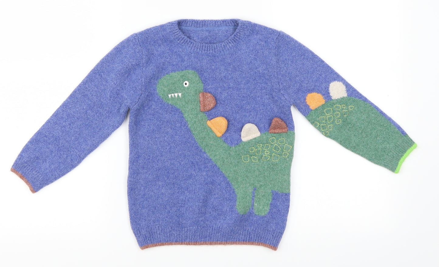 George Boys Blue   Pullover Jumper Size 3-4 Years