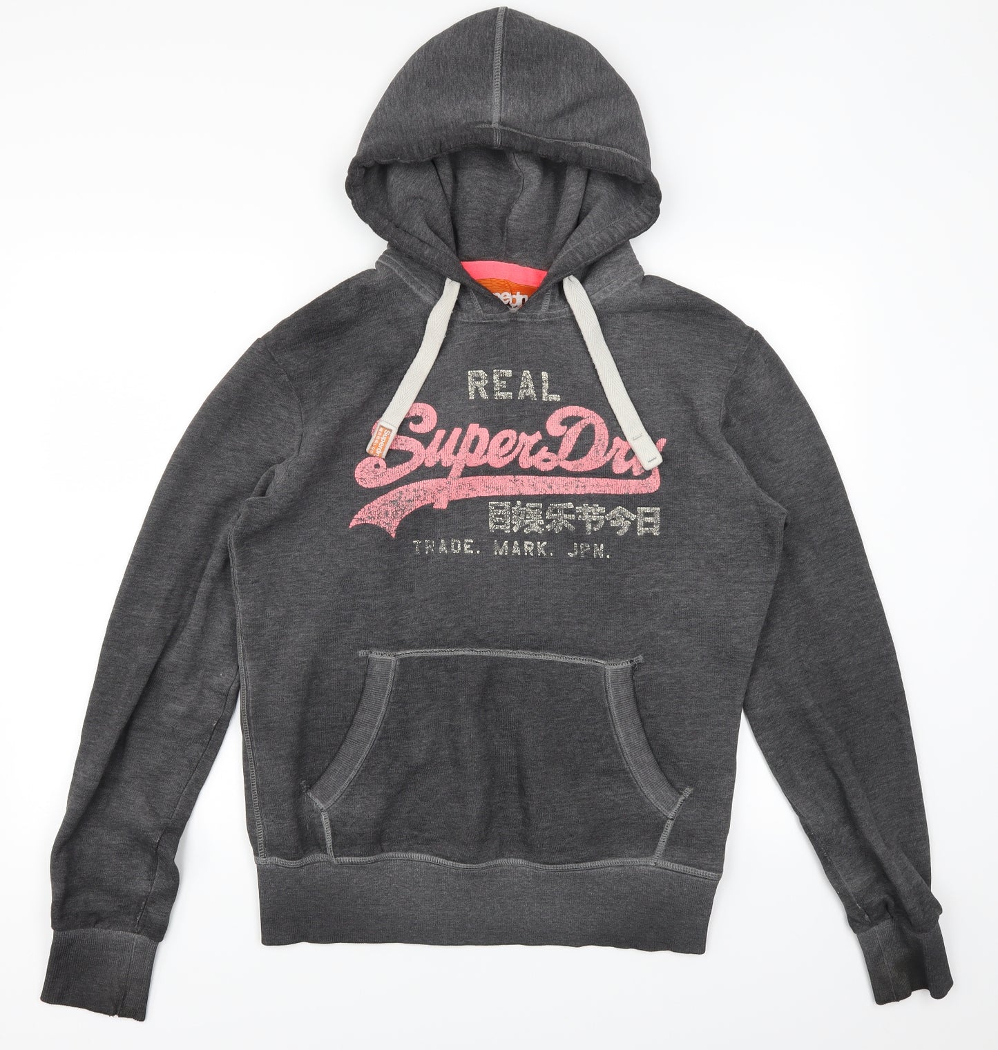 Superdry Mens Grey   Pullover Hoodie Size M