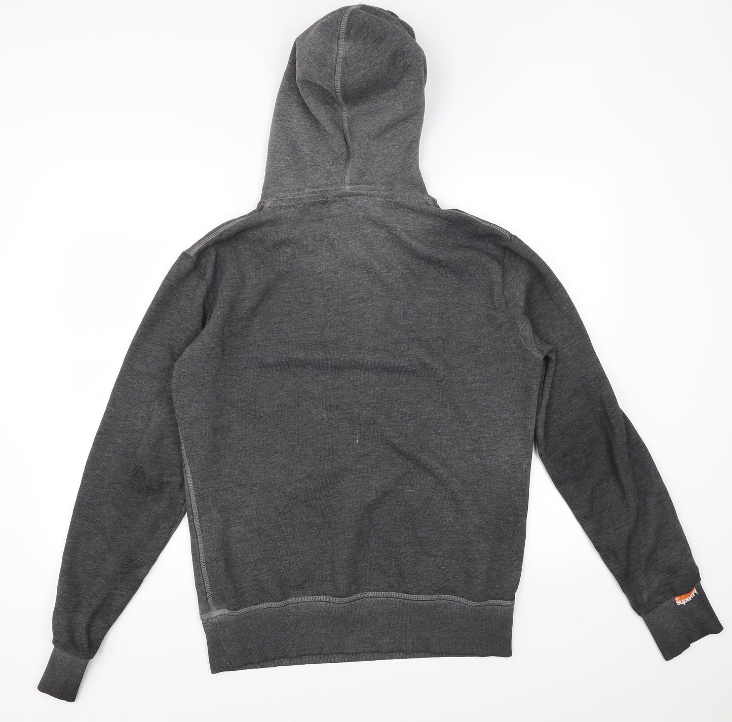 Superdry Mens Grey   Pullover Hoodie Size M