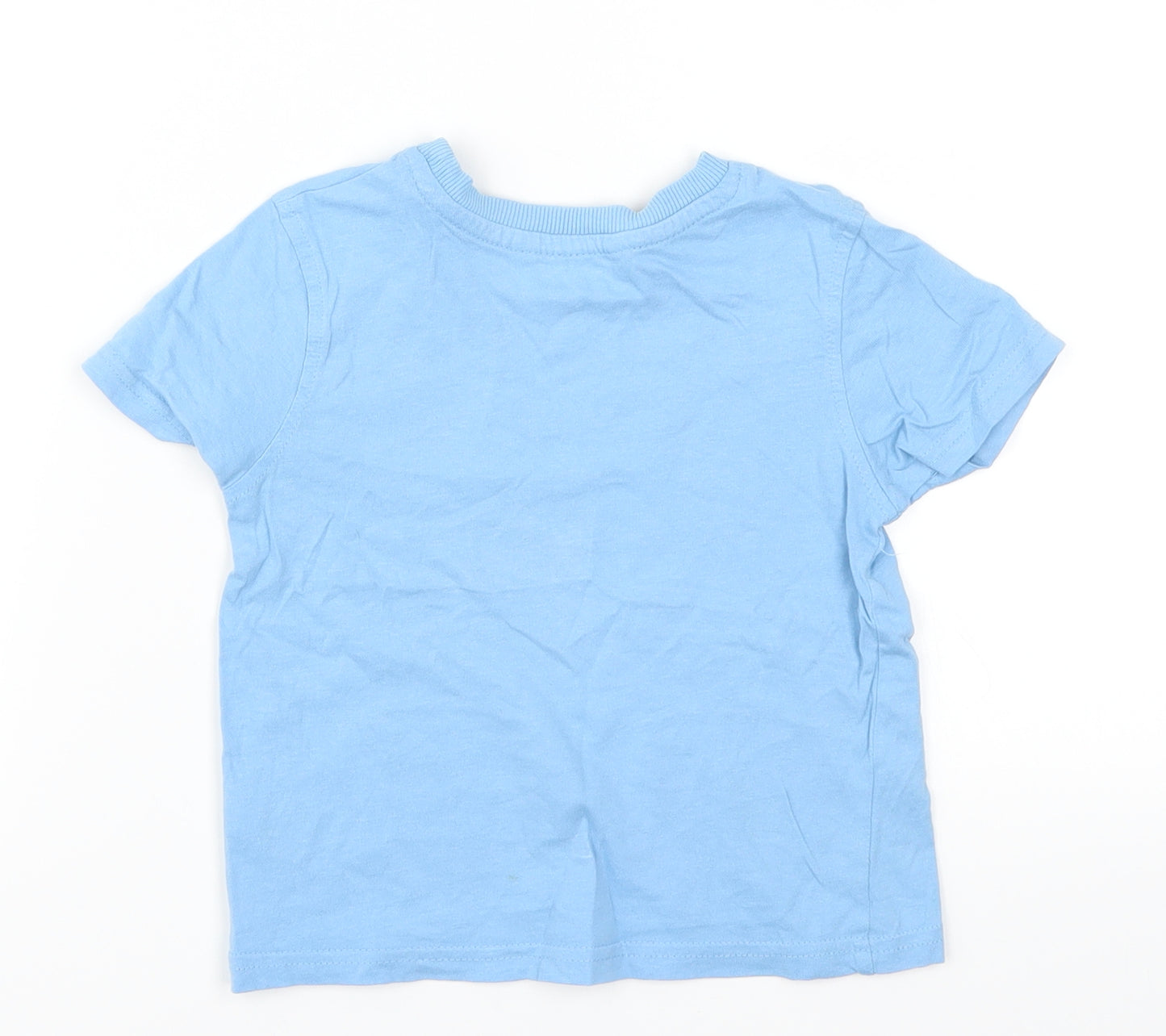 George Boys Blue   Basic T-Shirt Size 2-3 Years