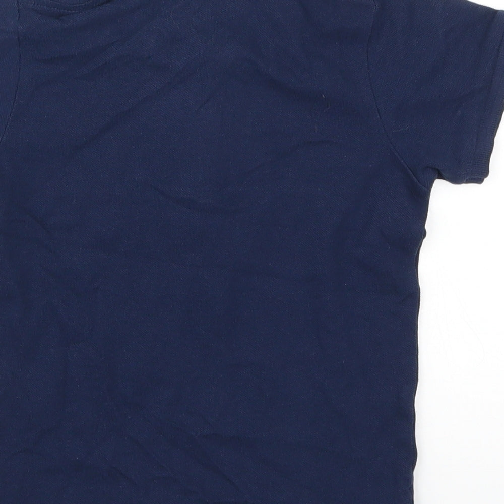 Matalan Boys Blue   Basic Polo Size 2-3 Years