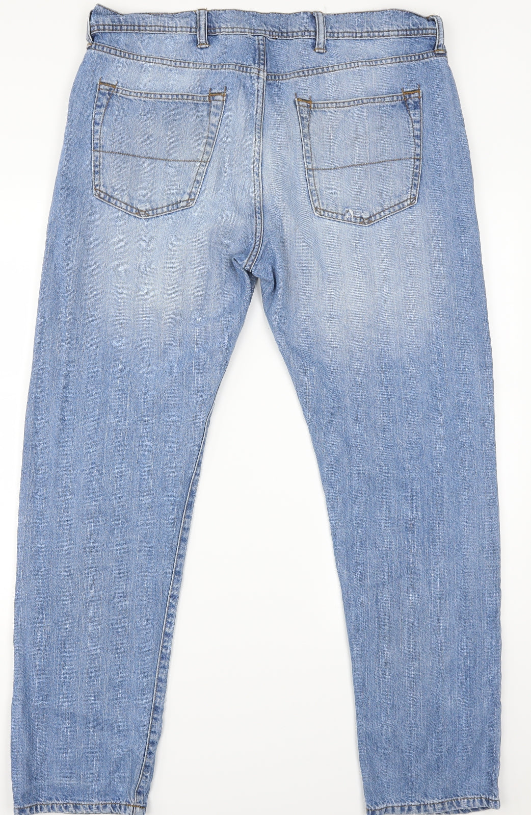 Marks and Spencer Mens Blue   Straight Jeans Size 38 L31 in