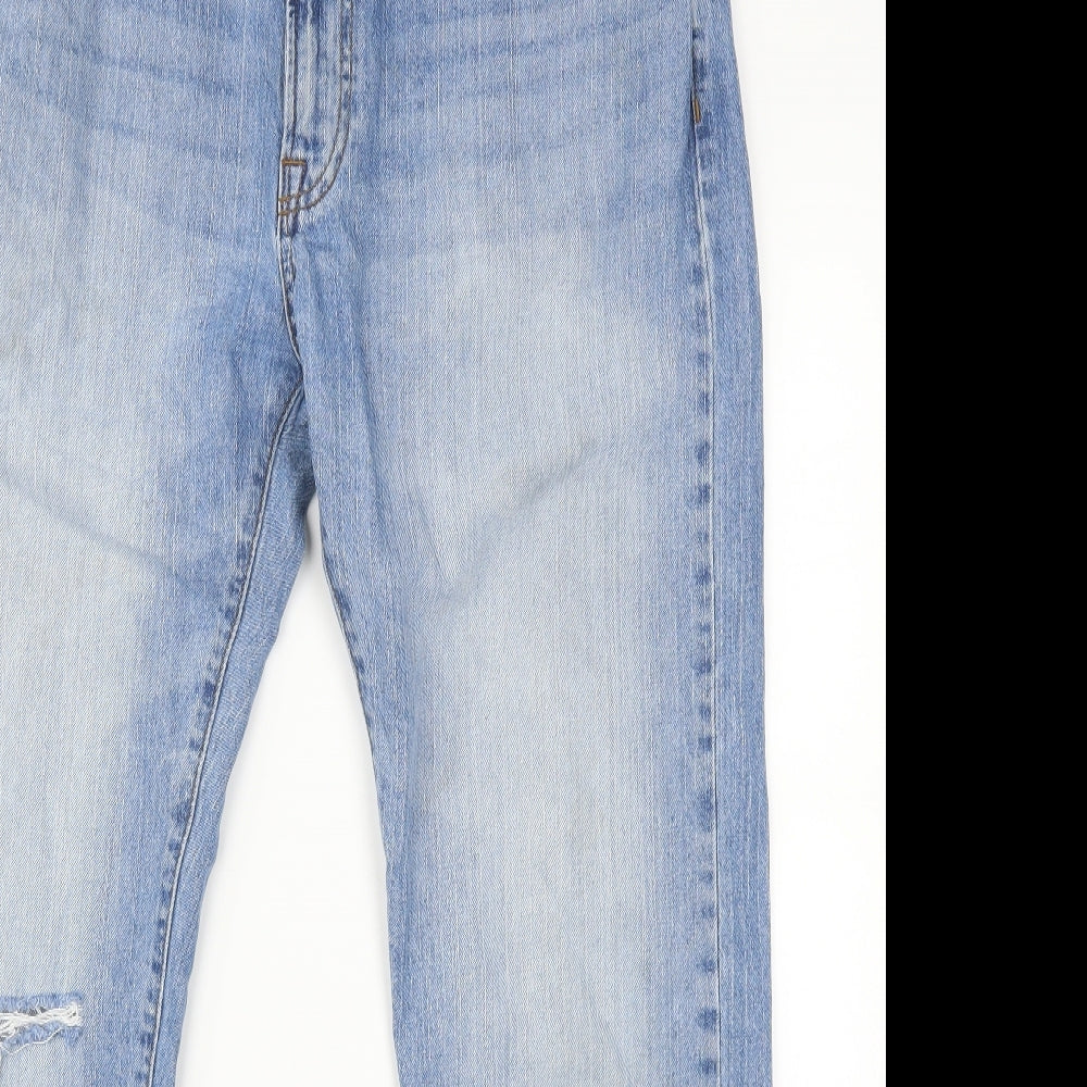 Marks and Spencer Mens Blue   Straight Jeans Size 38 L31 in