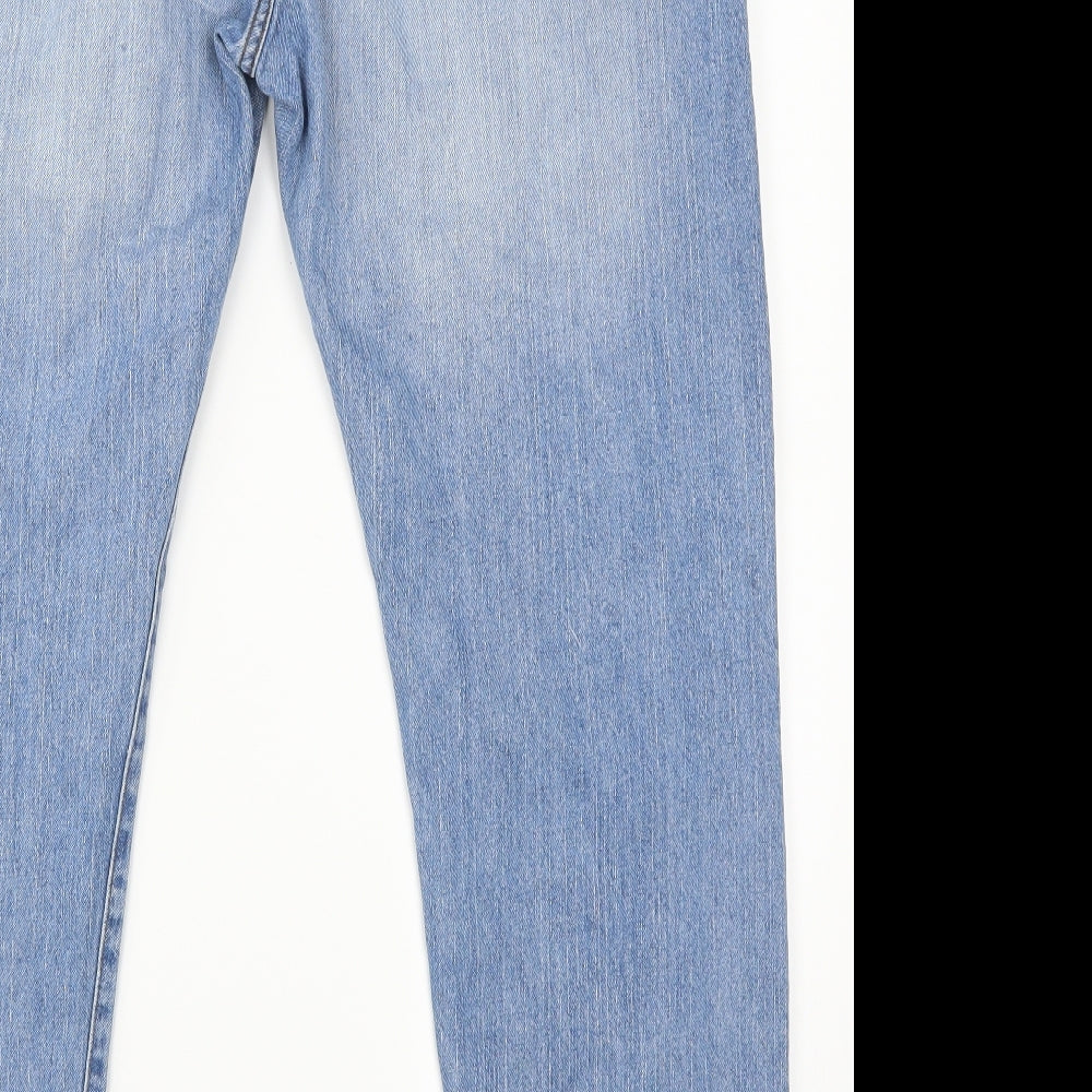 Marks and Spencer Mens Blue   Straight Jeans Size 38 L31 in