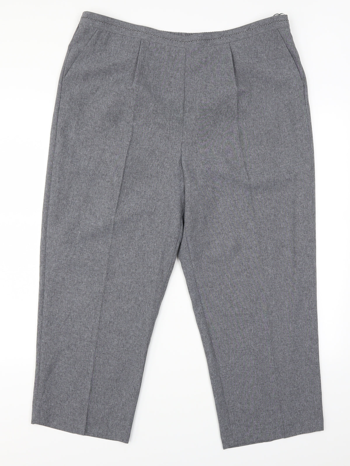 Bon Marche Womens Grey   Trousers  Size 18 L22 in