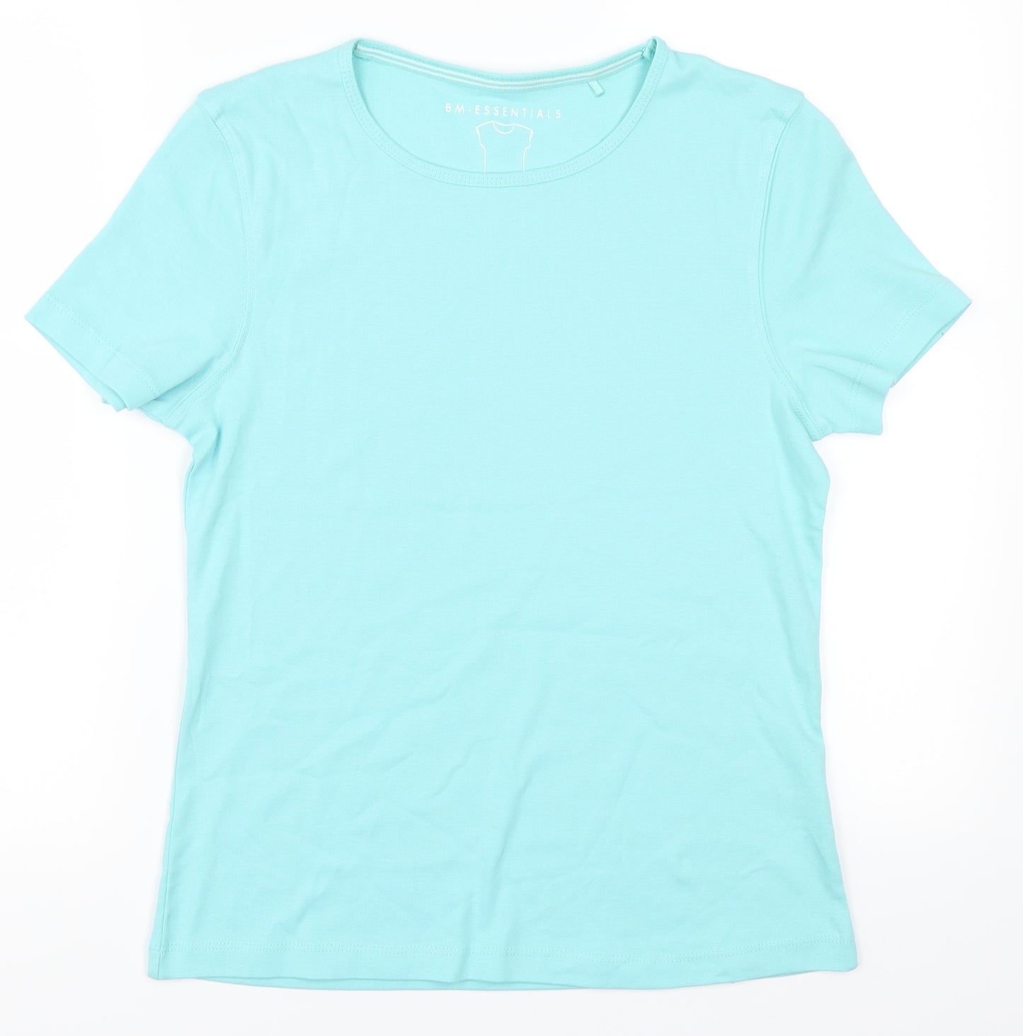 BM Womens Blue   Basic T-Shirt Size S