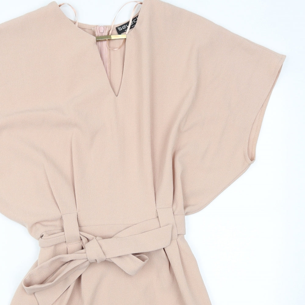 Select Womens Pink   Fit & Flare  Size 12