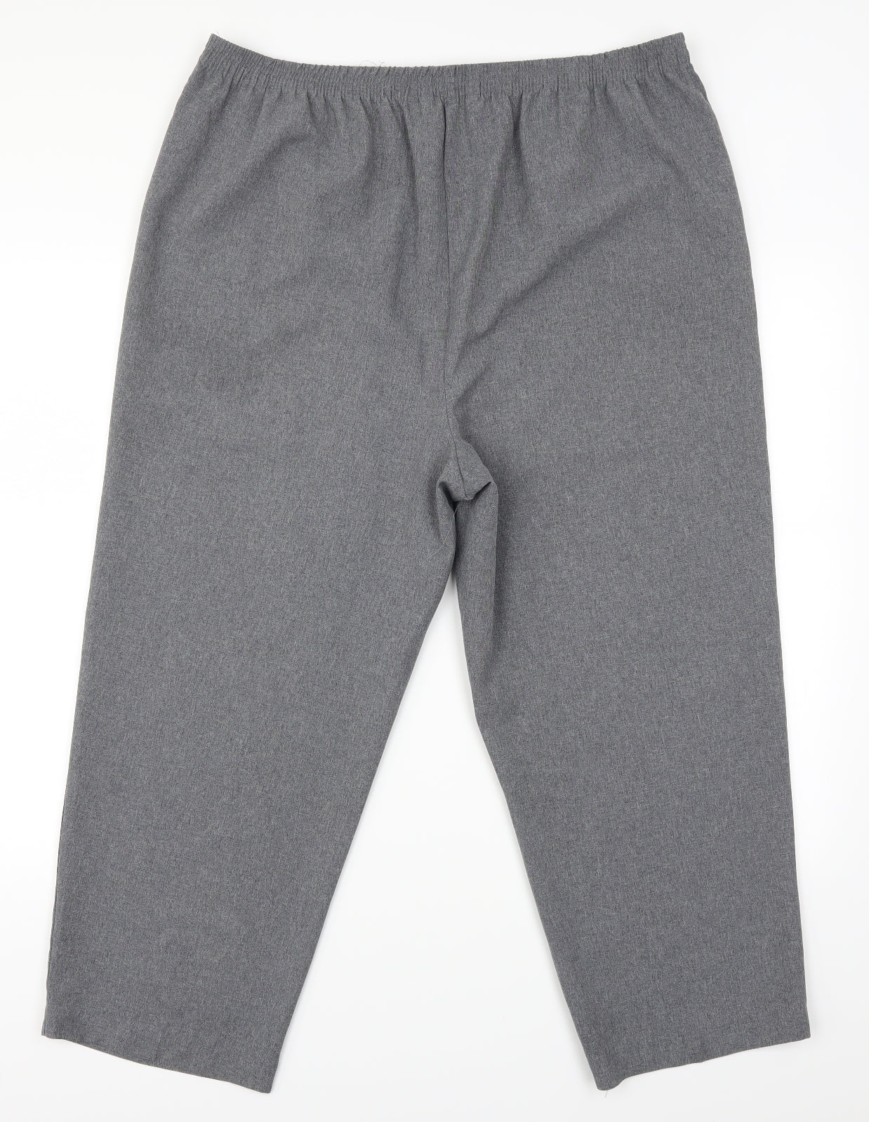 BM Womens Grey   Trousers  Size 18 L24 in