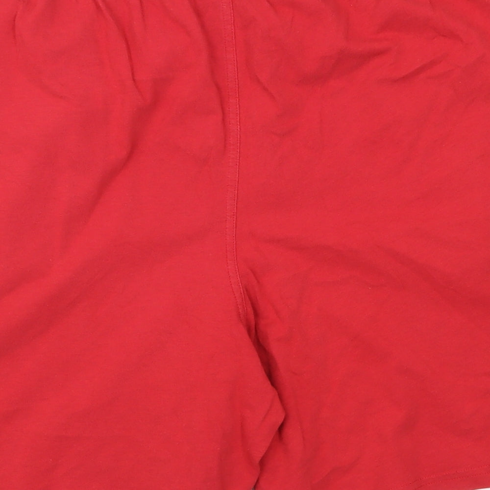 Marks and Spencer Mens Red   Sweat Shorts Size XL