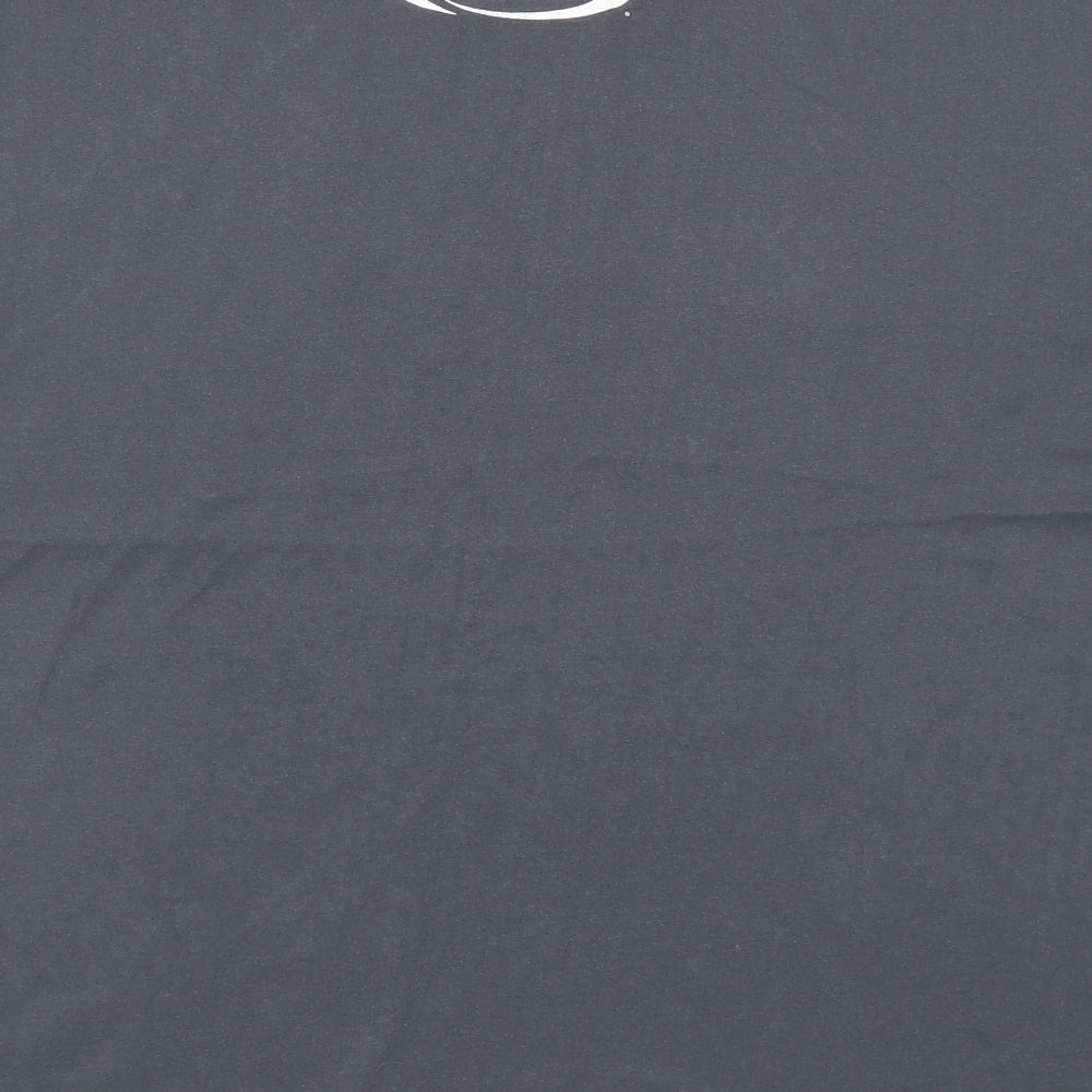 JERZEES Mens Grey    T-Shirt Size L