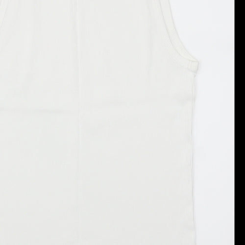 Peacocks Mens White    T-Shirt Size L