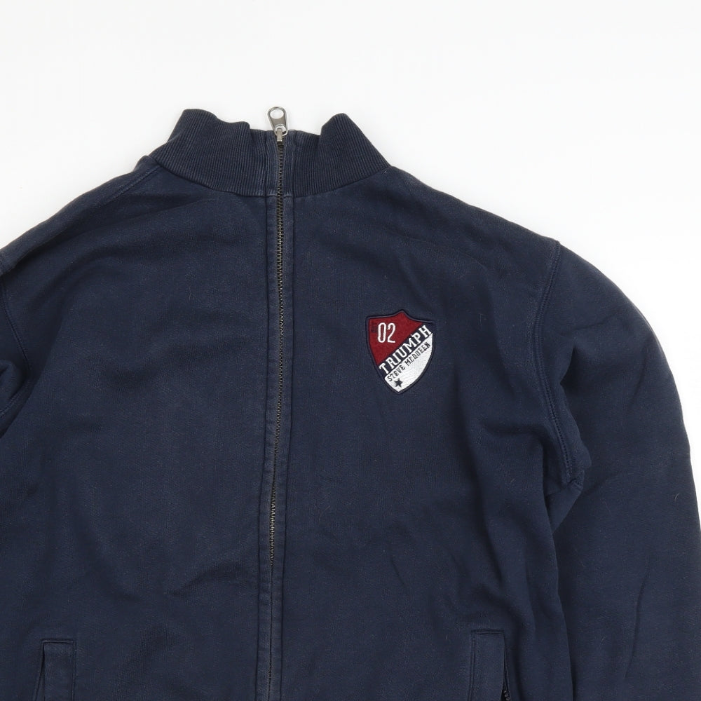 Triumph Mens Blue   Pullover Jumper Size L