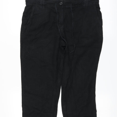 NEXT Womens Black   Chino Shorts Size 10