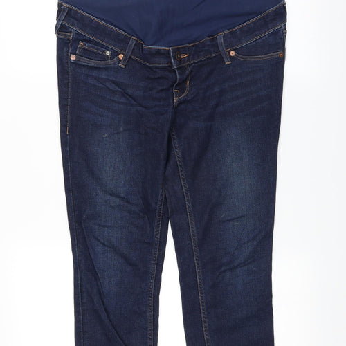 H&M Womens Blue   Straight Jeans Size 12 L29 in