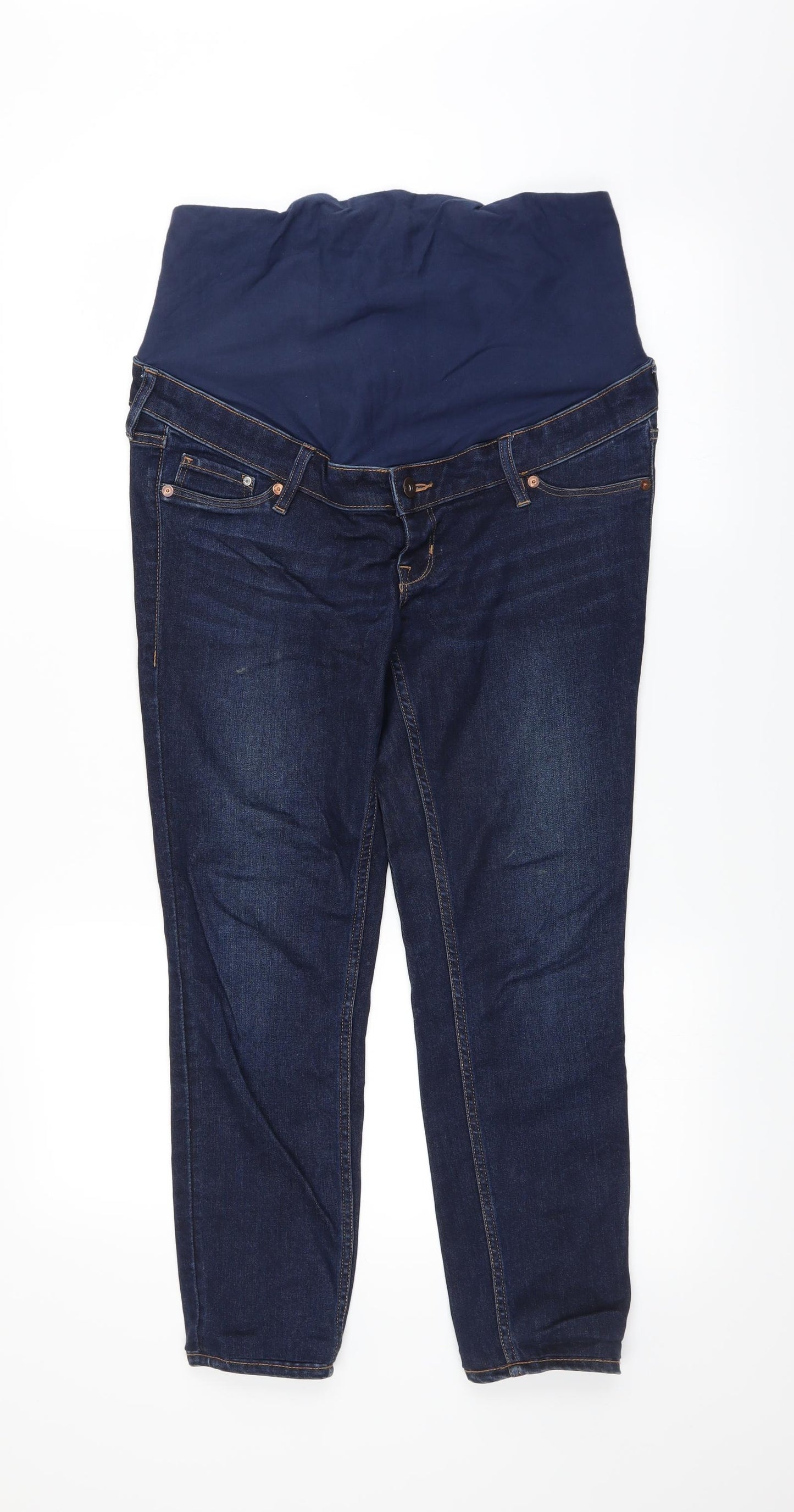 H&M Womens Blue   Straight Jeans Size 12 L29 in