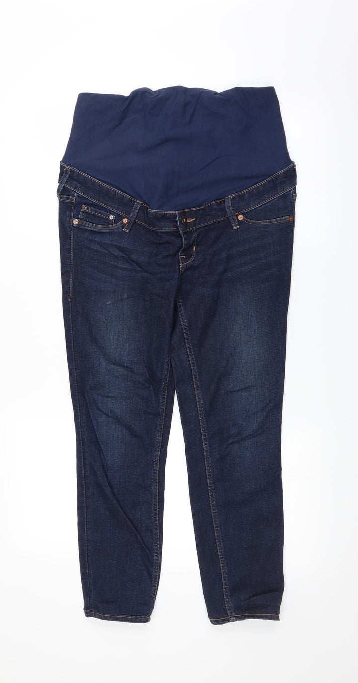 H&M Womens Blue   Straight Jeans Size 12 L29 in