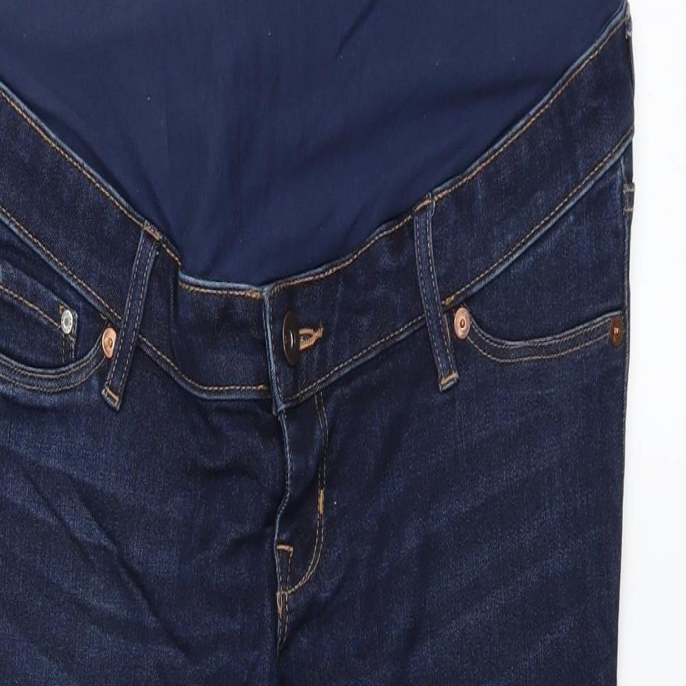 H&M Womens Blue   Straight Jeans Size 12 L29 in
