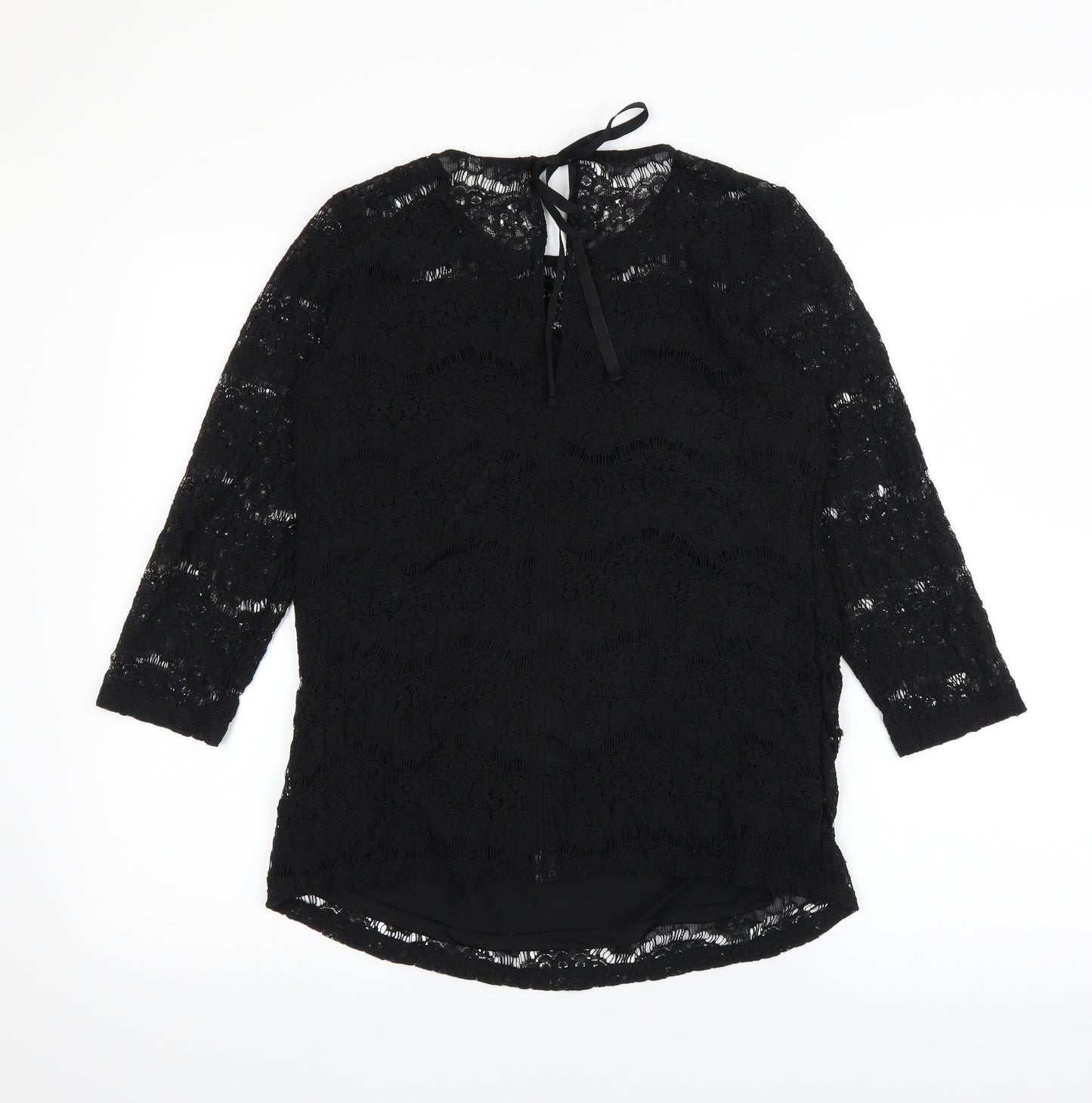 H&M Womens Black   Basic T-Shirt Size M