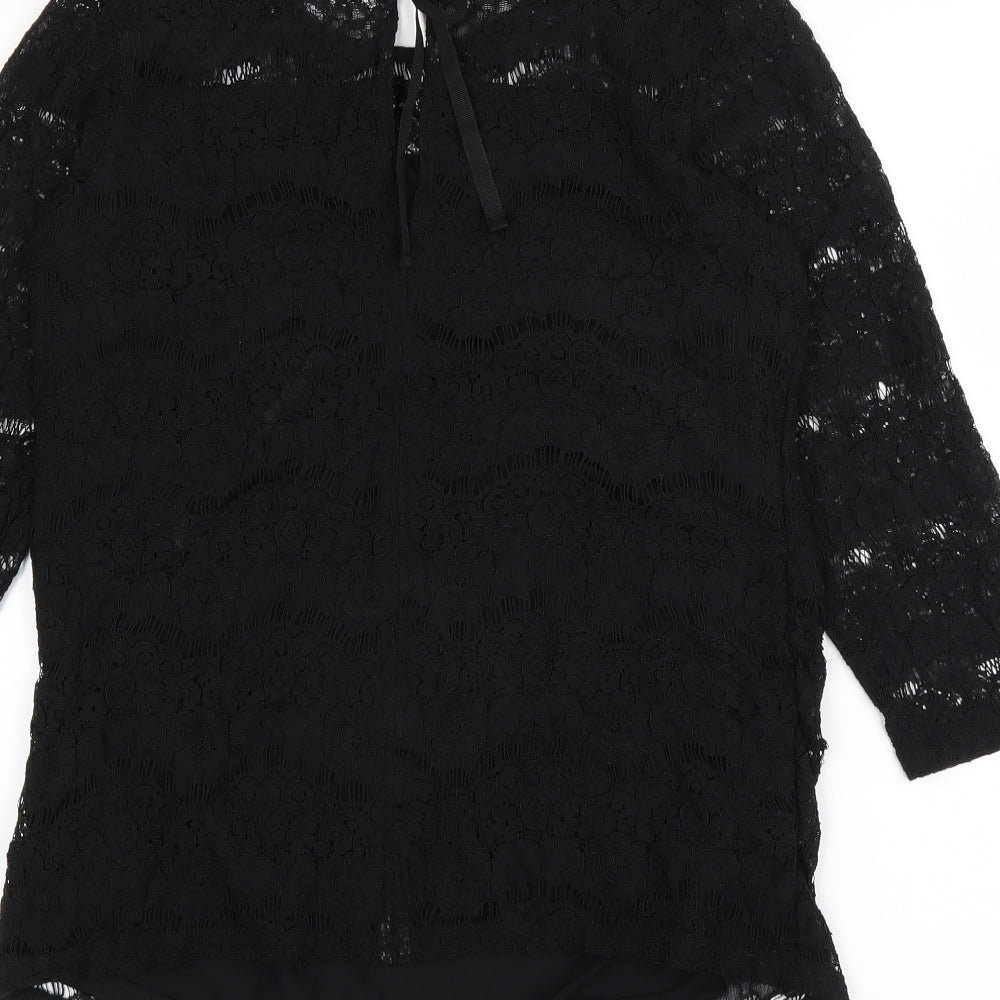 H&M Womens Black   Basic T-Shirt Size M