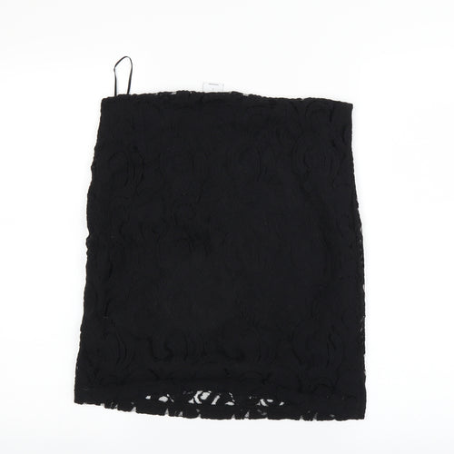 Items Womens Black   A-Line Skirt Size L