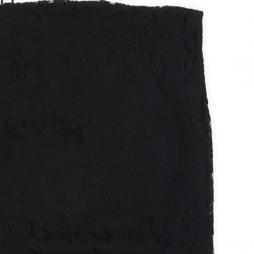 Items Womens Black   A-Line Skirt Size L