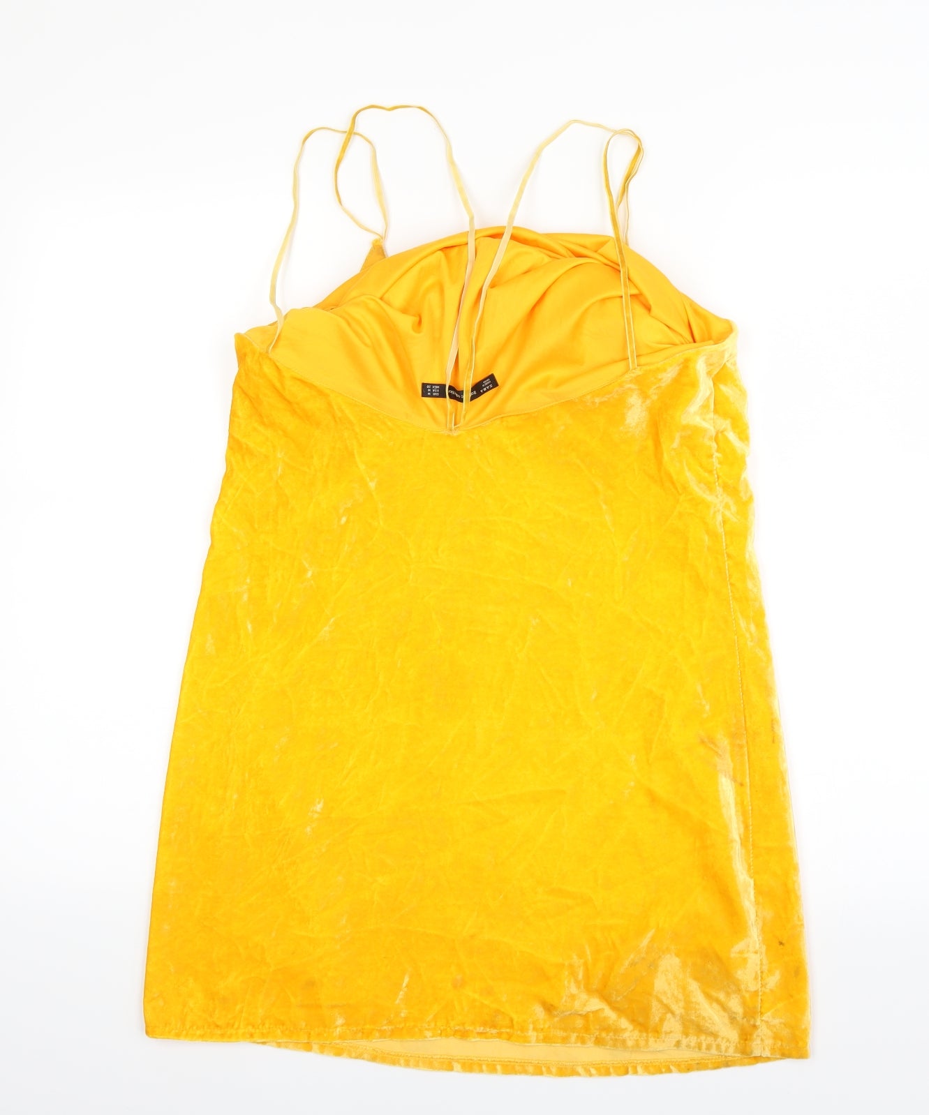 Zara Womens Yellow   A-Line  Size M
