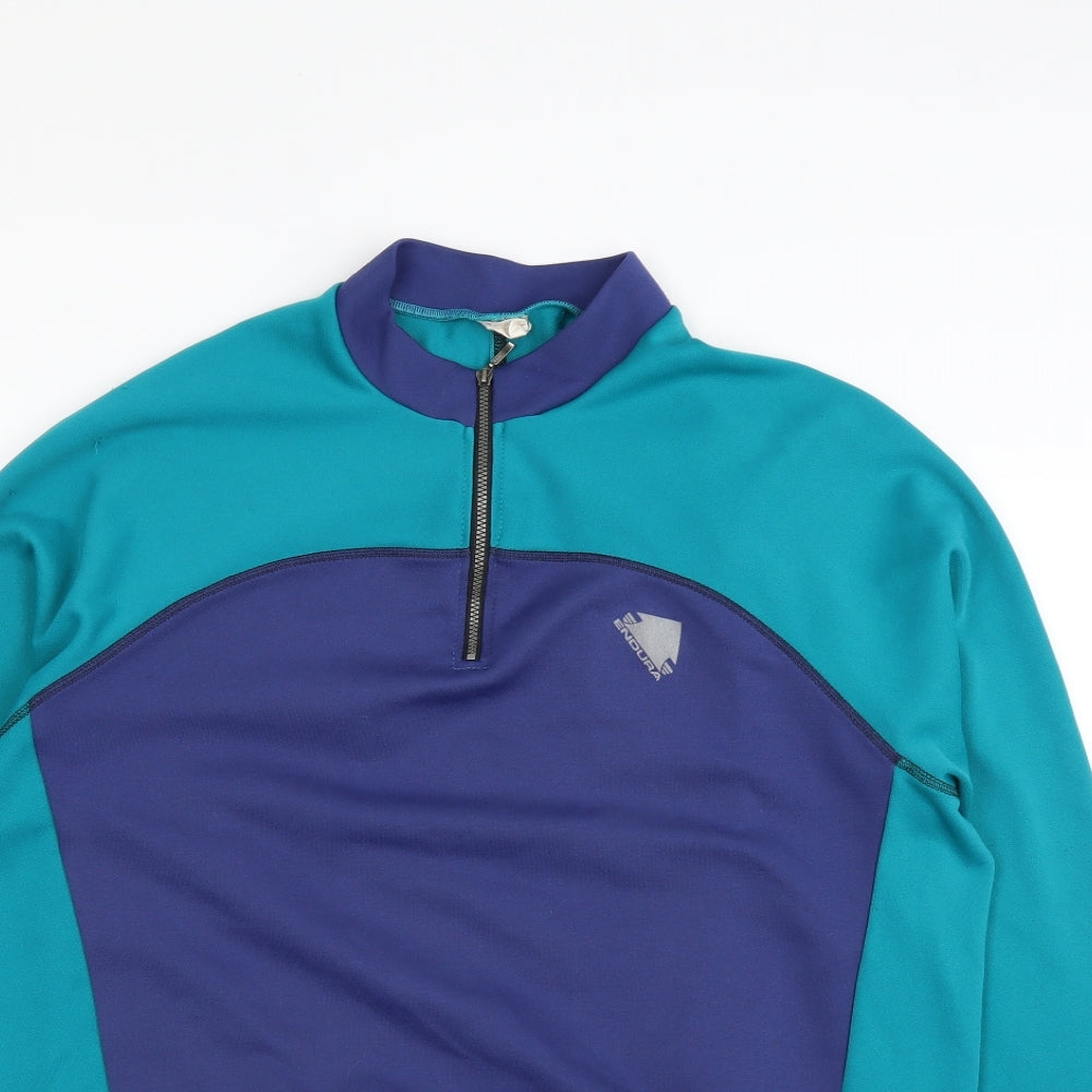 Endura Mens Blue   Pullover Jumper Size L
