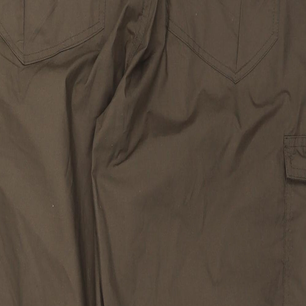 higear Mens Brown   Cargo Trousers Size 36 L32 in