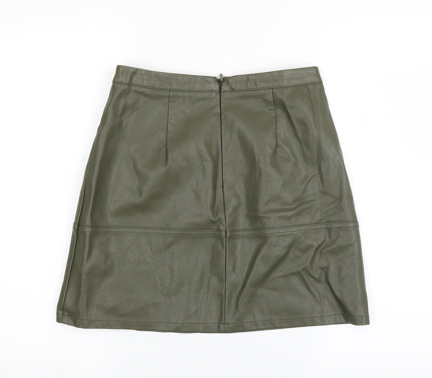 New Look Womens Green   A-Line Skirt Size 8