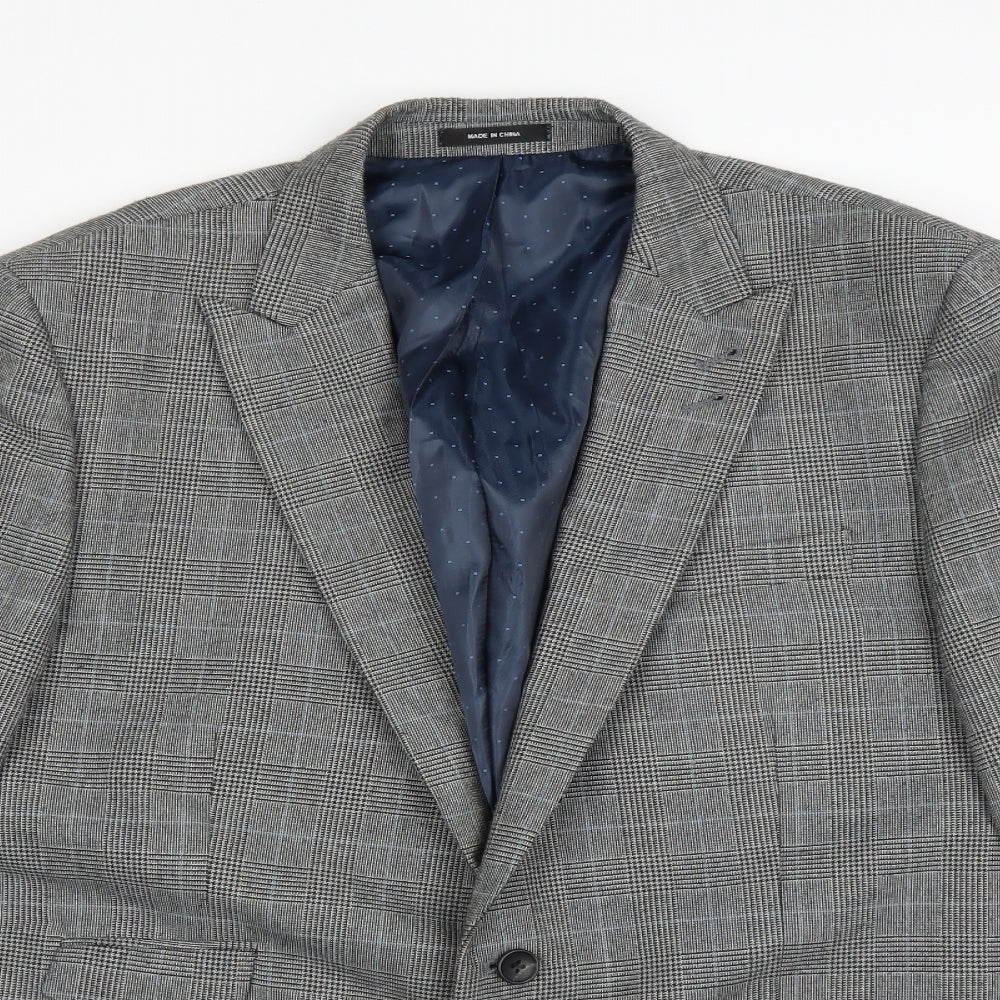 Cedar Wood State Mens Grey   Jacket Suit Jacket Size 36