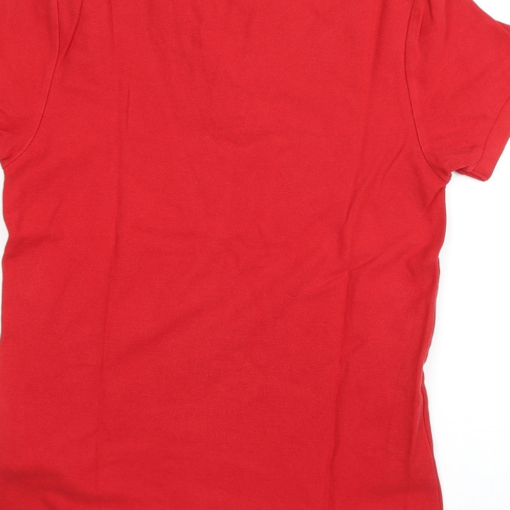 Nike Mens Red    Polo Size M