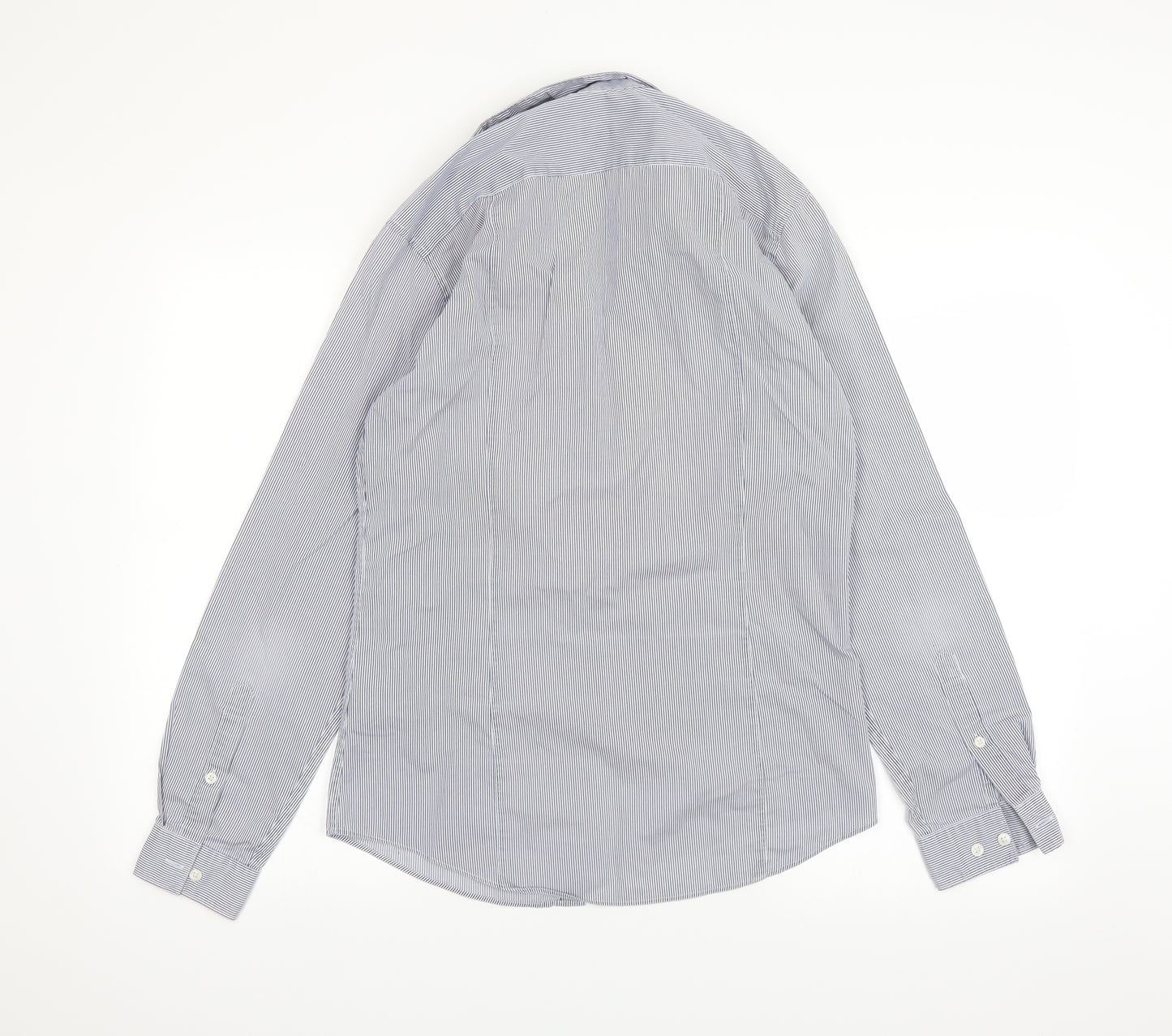 H&M Mens Blue    Dress Shirt Size S