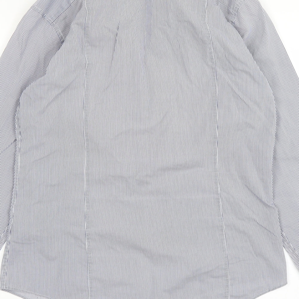 H&M Mens Blue    Dress Shirt Size S