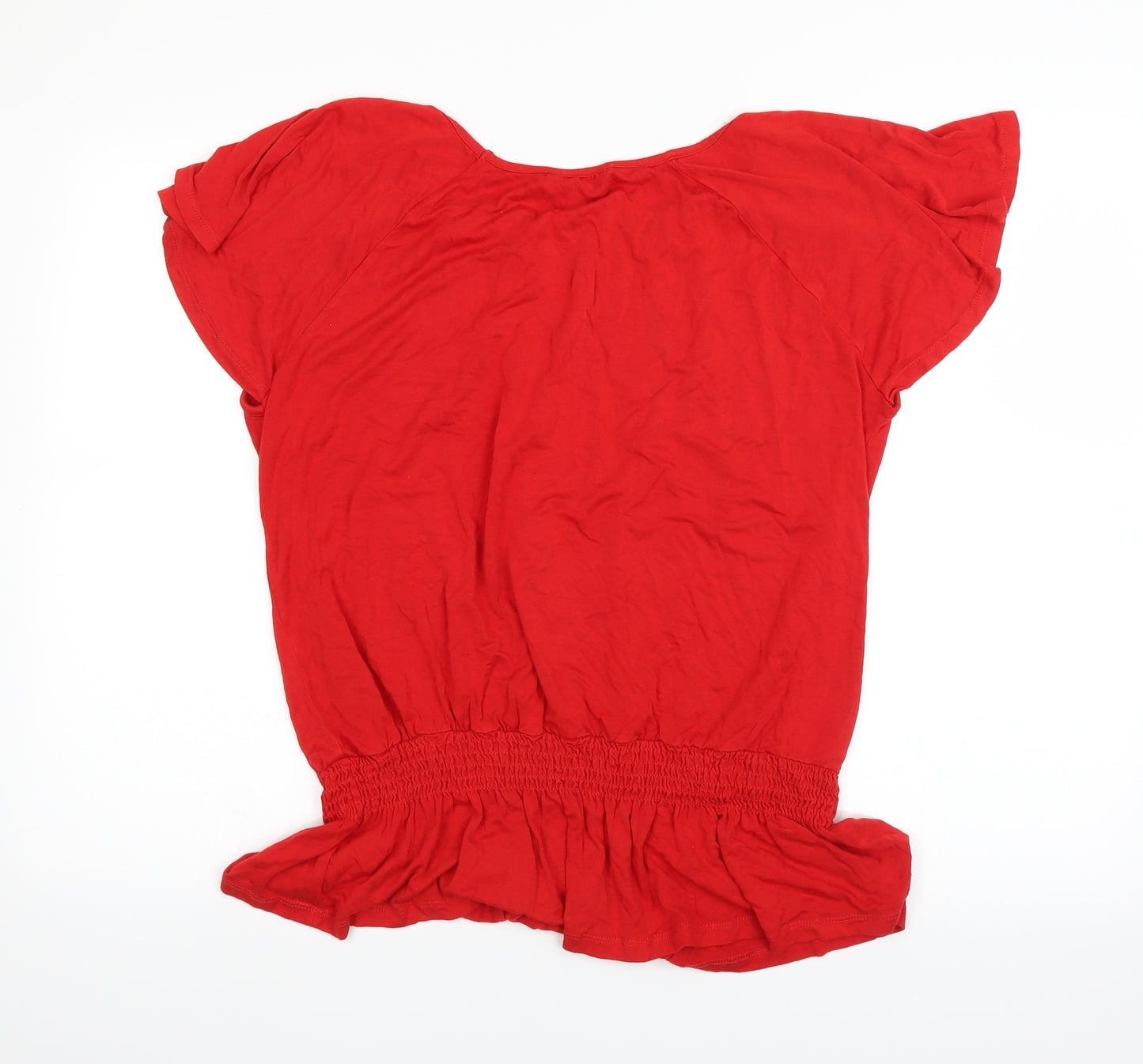 TU Womens Red   Basic T-Shirt Size 20