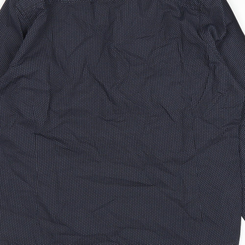 Urbndist Mens Blue    Dress Shirt Size S
