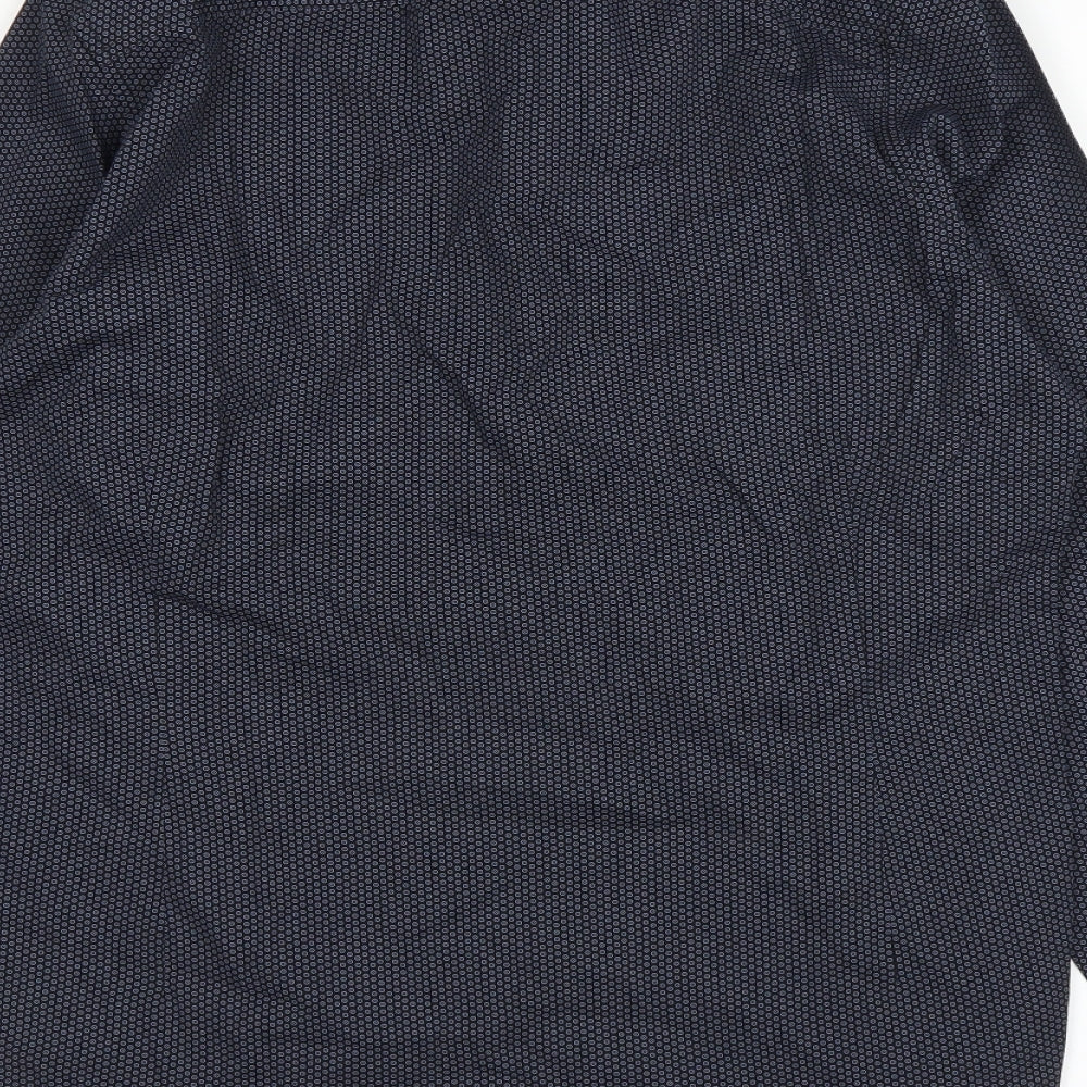 Urbndist Mens Blue    Dress Shirt Size S