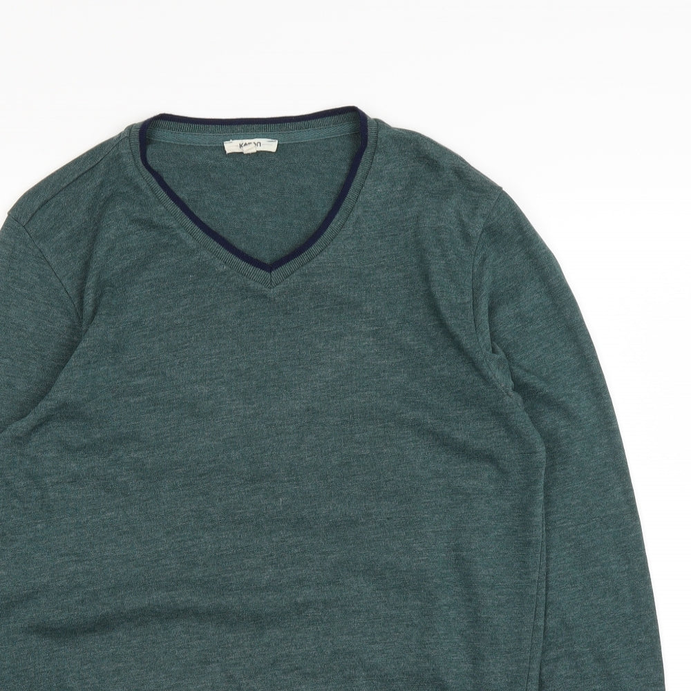 koton Mens Green    T-Shirt Size S
