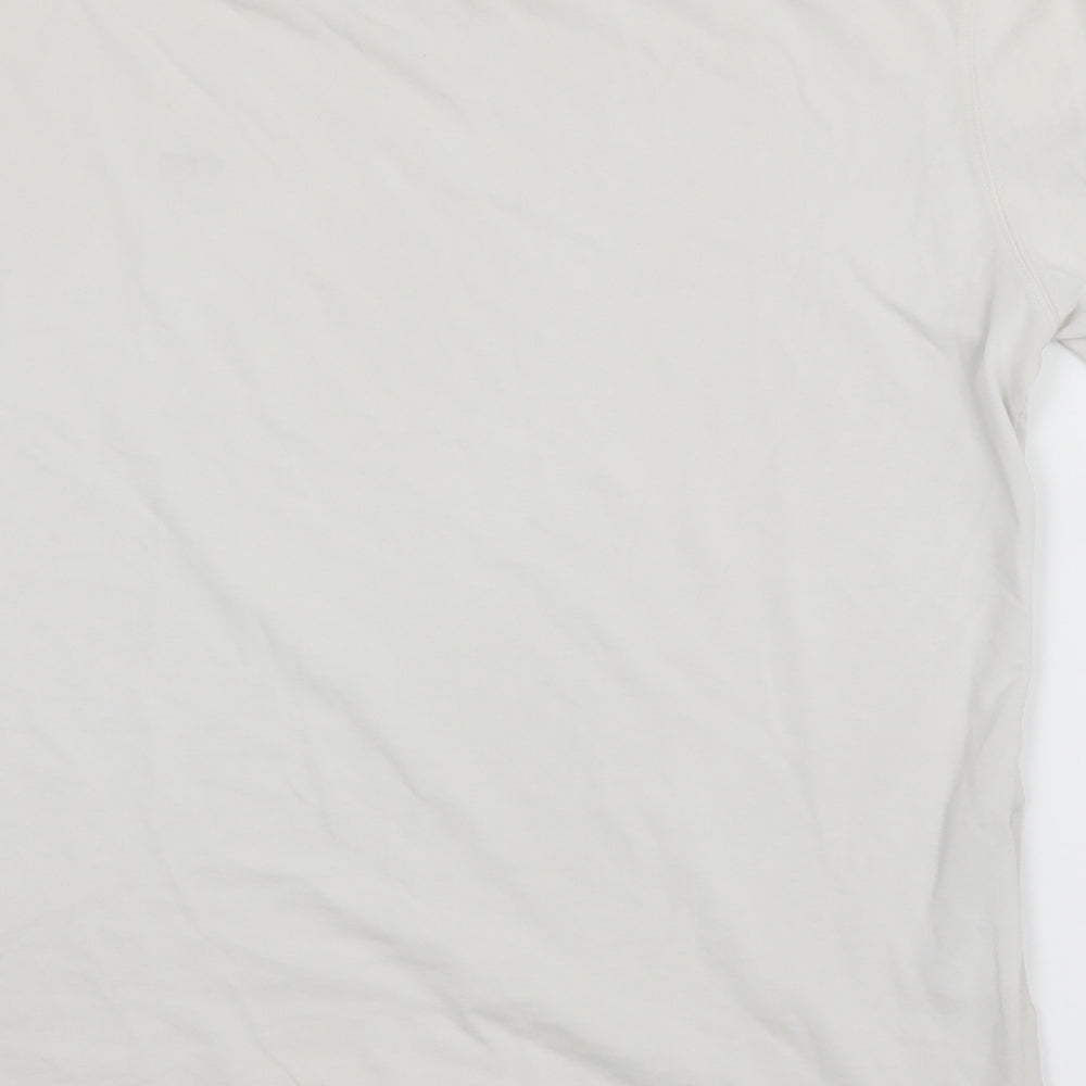 Lacoste Mens White    T-Shirt Size S